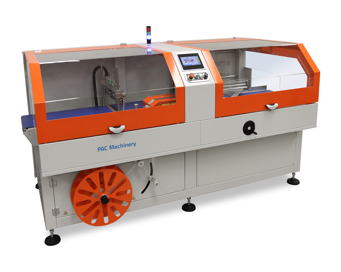 نمای زاویه‌دار ماشین صنعتی PAC Machinery 6800CS
