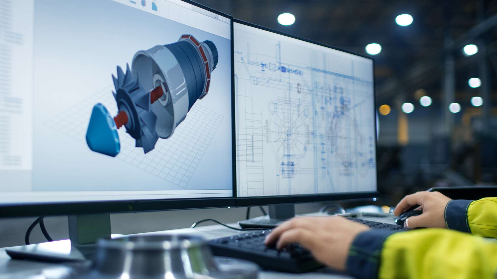 دانش‌آموزان دوره تخصصی مهندسی مکانیک کاربردی در آزمایشگاه CAD