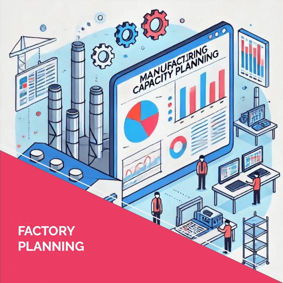 نقشه دیجیتال یک کارخانه با استفاده از روش FactoryPlanning