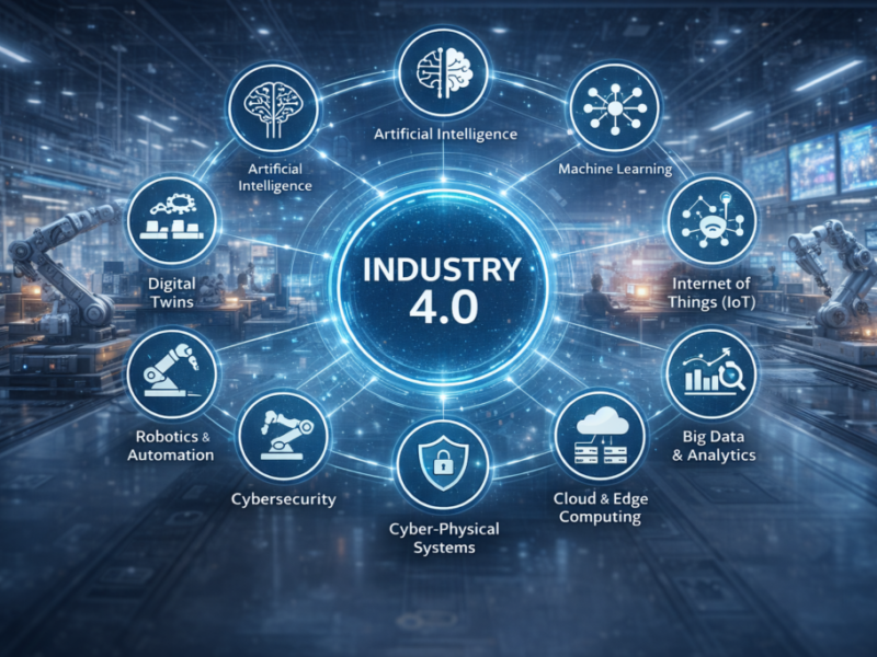 راهنمای کارخانه های نسل چهارم Industry40