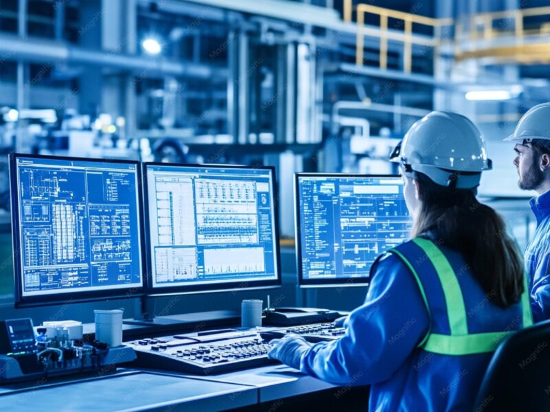 آموزش کنترل فرآیند کارخانه FactoryControl