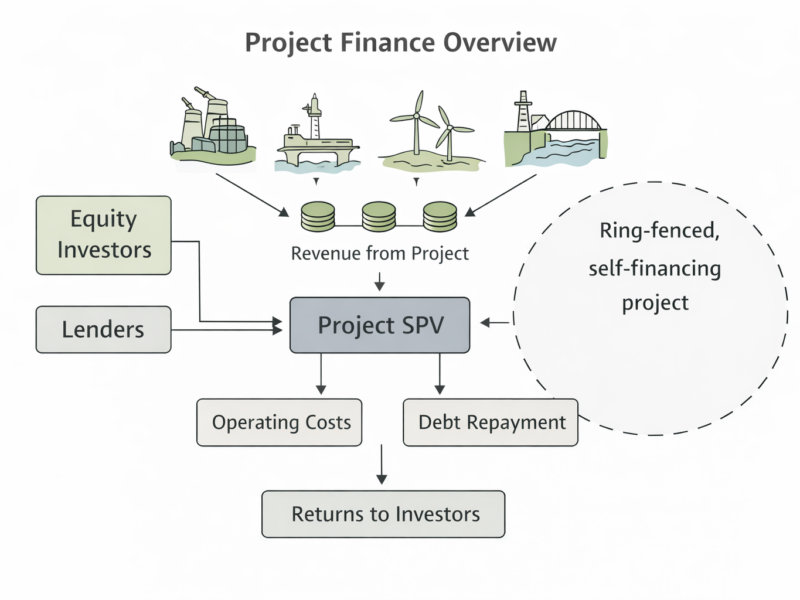 طرح‌های تامین مالی پروژه‌های صنعتی ProjectFinance