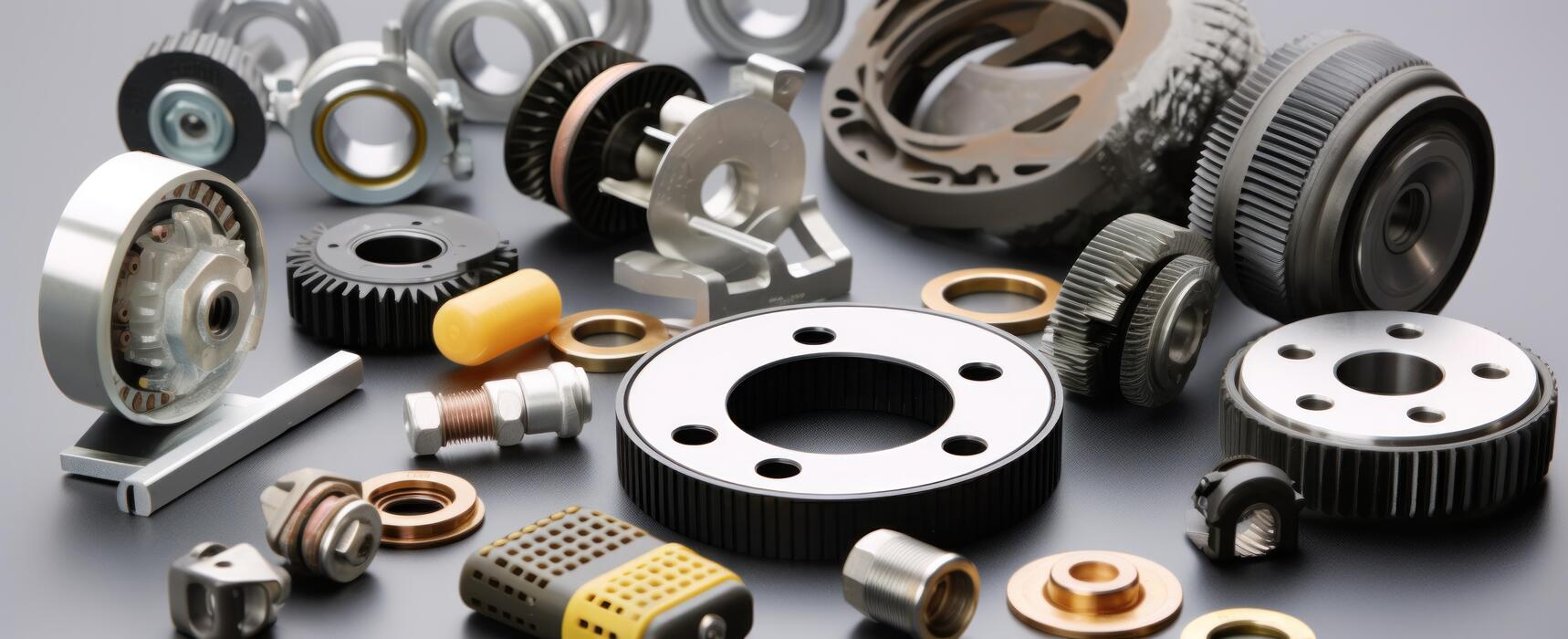 قطعات خودرو در کارگاه تعمیرات صنعتی
