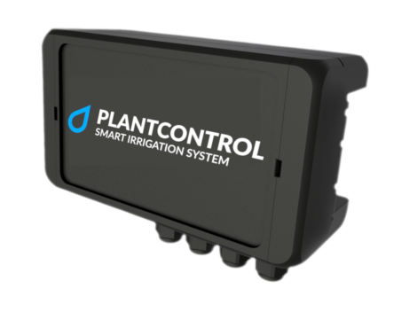لوگوی PlantControl و نماد هوش مصنوعی در کنترل کارخانه