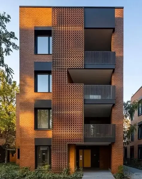 طراحی نمای ساختمان‌های جدید ModernFacade
