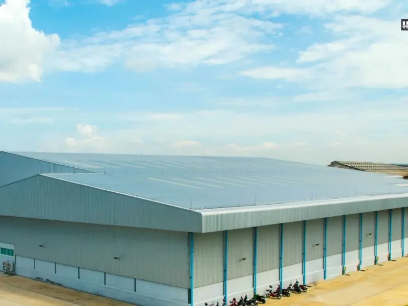 خدمات طراحی و اجرای سقف‌های صنعتی IndustrialRoofing