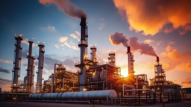 نمونه‌ای از تجهیزات صنعتی مدرن در یک کارخانه جدید