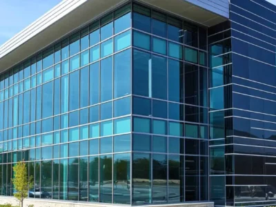 خدمات اجرای نمای شیشه‌ای GlassBuilding