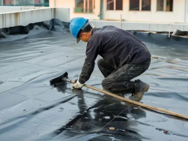 اجرای پوشش‌های ضدآب Waterproofing