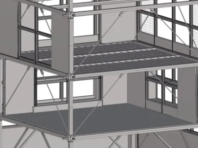 خدمات نصب سازه‌های مدولار ModularConstruction