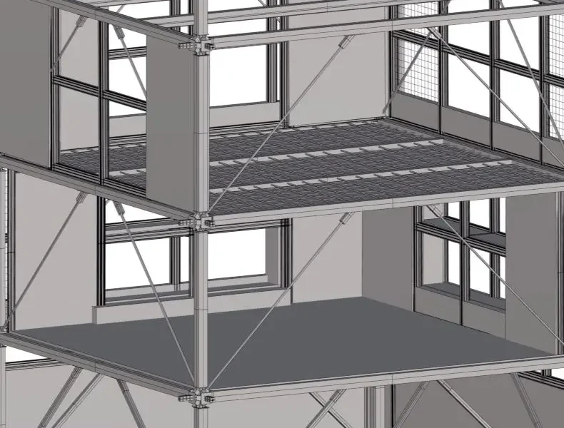 خدمات نصب سازه‌های مدولار ModularConstruction