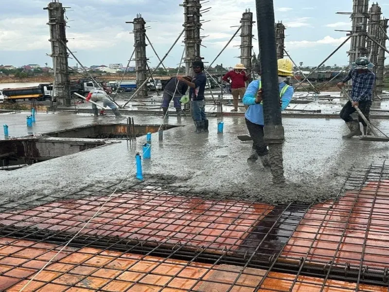 اجرای عملیات بتن و قالب‌بندی ConcreteWork